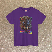 Load image into Gallery viewer, Lost Tribal Mask: Graphic Print Heavy Cotton Tee Shirt
