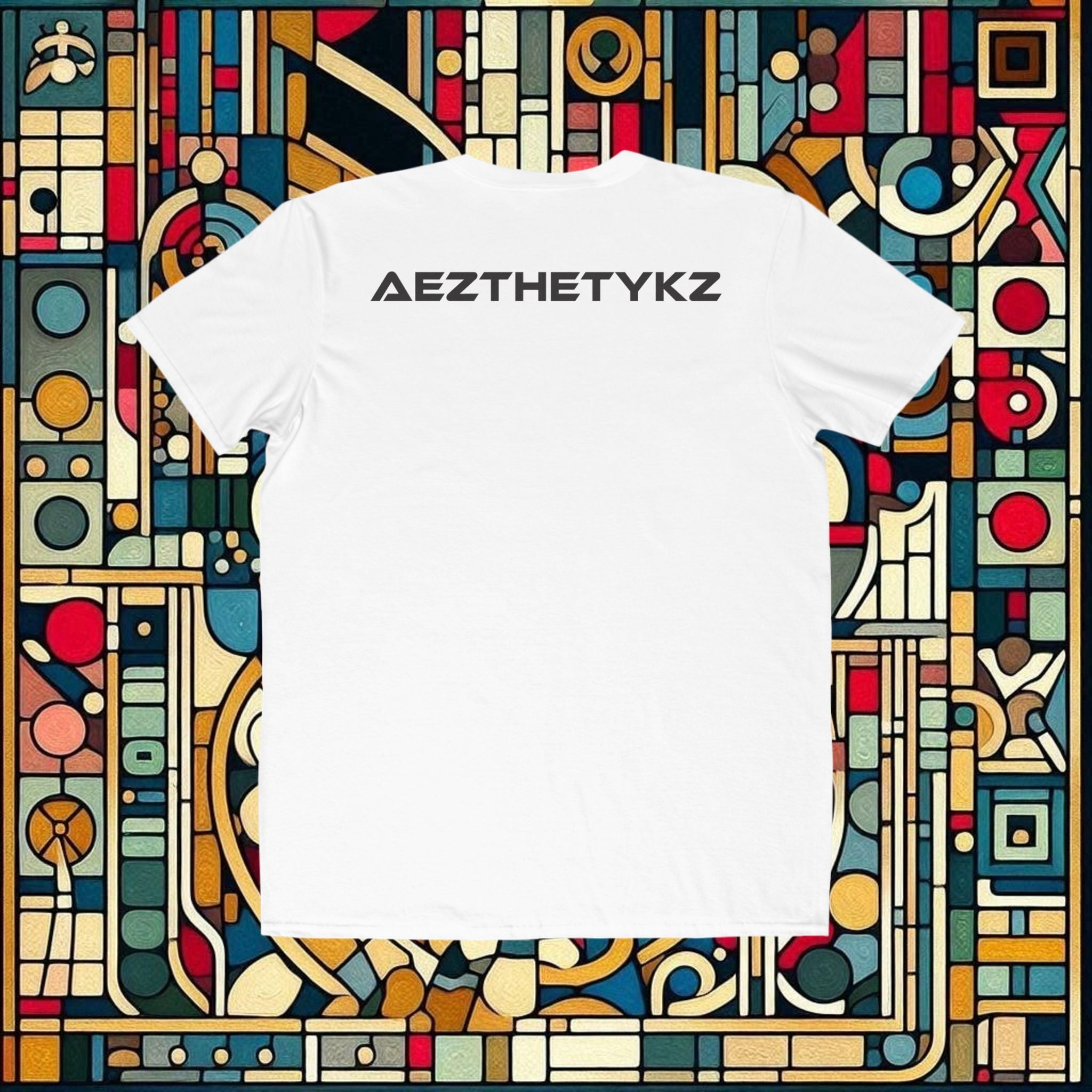 AEZTHETYKZ -Mask: Printed Utilitarian Tee Shirt