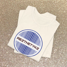 Load image into Gallery viewer, AEZTHETYKZ Retro Logo Graphic Print: Tee Shirt
