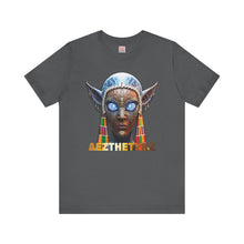 Load image into Gallery viewer, Azure Bust: Graphic Print Jersey Short Sleeve Tee Shirt
