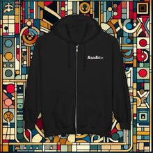 Load image into Gallery viewer, AEZTHETYKZ Utilitarian Metro Heavy Blend Zip Hoodie
