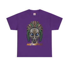 Load image into Gallery viewer, Gilded Mask: Graphic Print Heavy Cotton Tee Shirt
