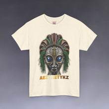 Load image into Gallery viewer, Gilded Mask: Graphic Print Heavy Cotton Tee Shirt
