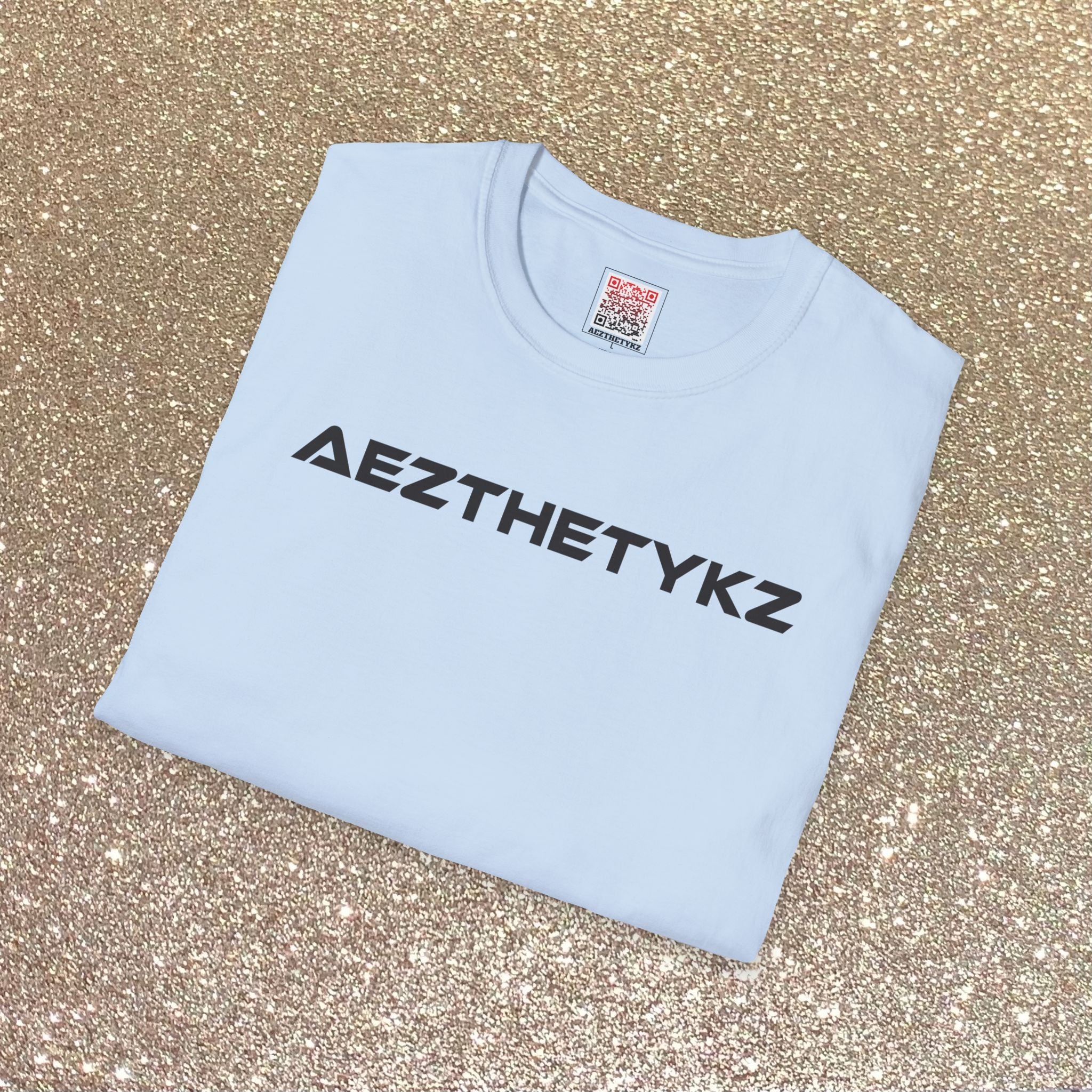 AEZTHETYKZ-Alien Mask: Graphic Print Tee Shirt