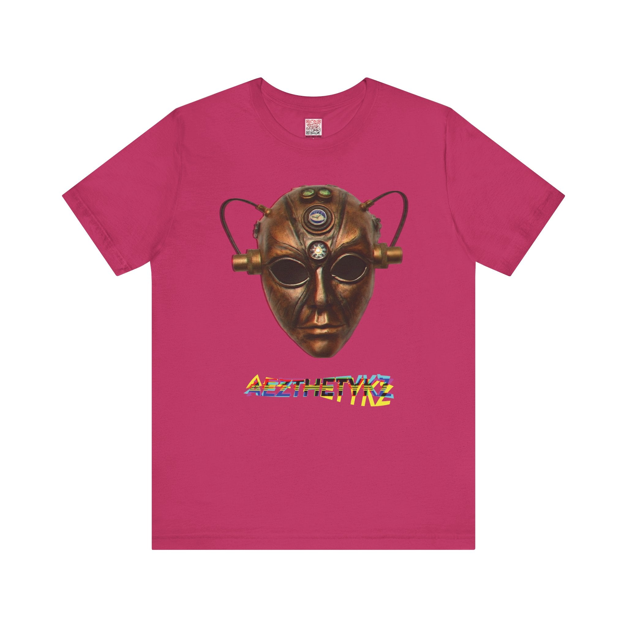 Adam Antman Mask: Graphic Print Tee Shirt