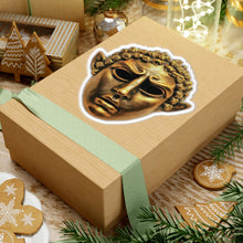 Load image into Gallery viewer, Bronzeno Theater Mask Sticker — Decal
