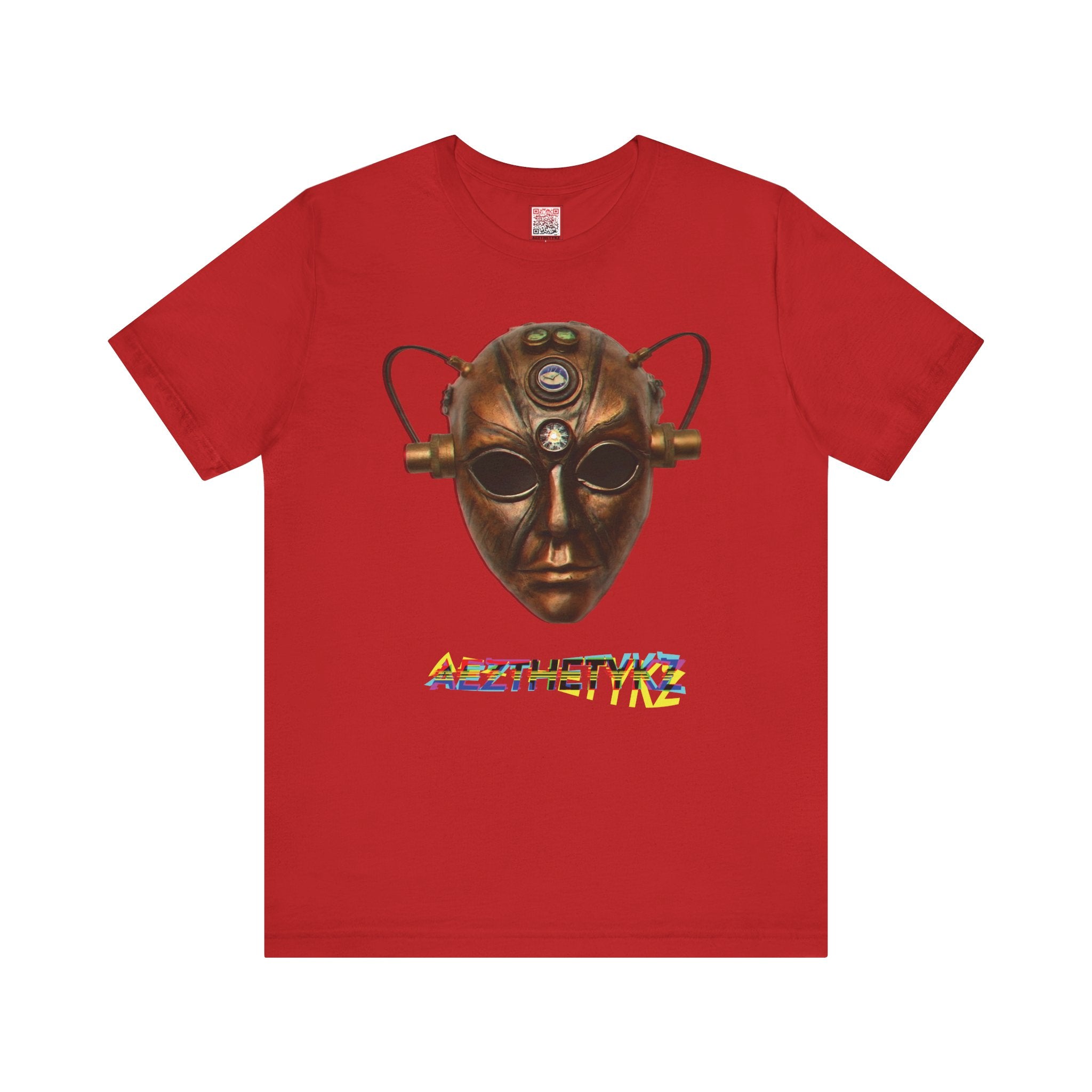 Adam Antman Mask: Graphic Print Tee Shirt