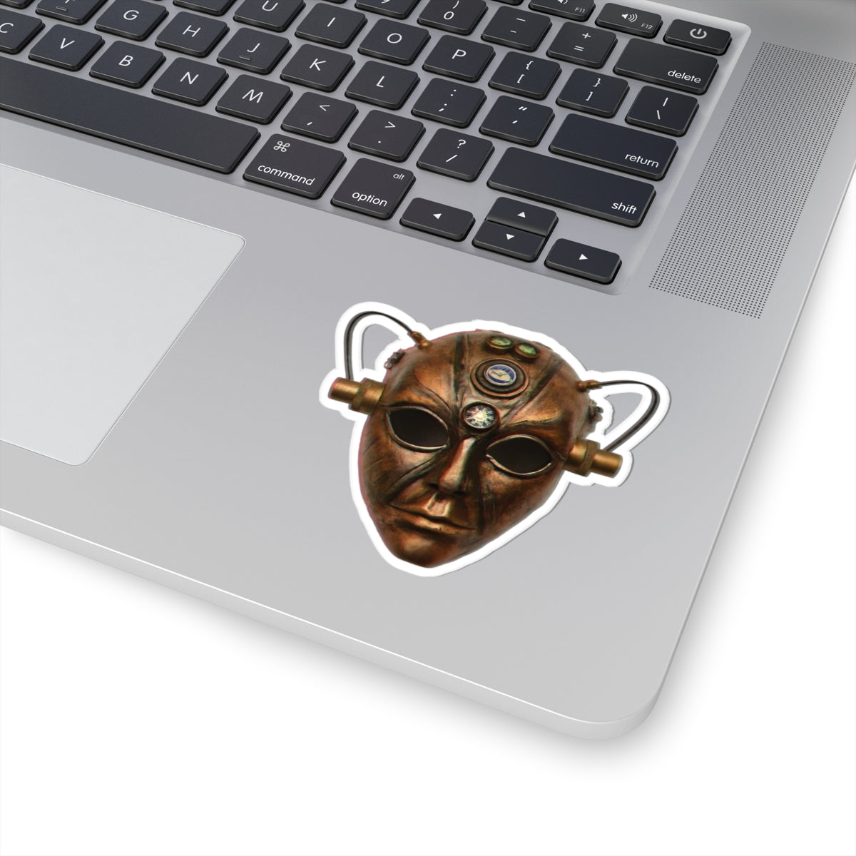Adam Antman Brass Mask Sticker — Decal