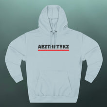 Load image into Gallery viewer, Red Line -AEZTHETYKZ: Fleece Hoodie
