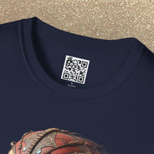 Load image into Gallery viewer, Techno Tribal Mask Graphic Print: Tee Shirt
