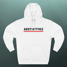 Load image into Gallery viewer, Red Line -AEZTHETYKZ: Fleece Hoodie

