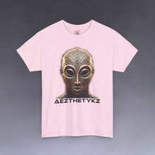 Load image into Gallery viewer, Engraved Mask: Graphic Print Heavy Cotton Tee Shirt
