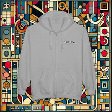 Load image into Gallery viewer, AEZTHETYKZ Utilitarian Metro Heavy Blend Zip Hoodie
