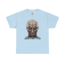 Load image into Gallery viewer, Engraved Mask: Graphic Print Heavy Cotton Tee Shirt
