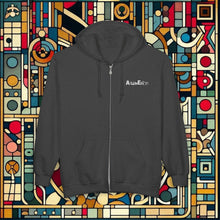 Load image into Gallery viewer, AEZTHETYKZ Utilitarian Metro Heavy Blend Zip Hoodie
