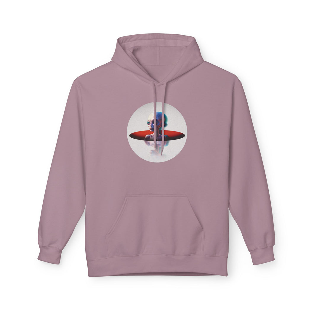 Hole On PELON Graphic Print: Pullover Hooded Sweatshirt