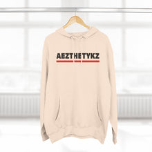 Load image into Gallery viewer, Red Line -AEZTHETYKZ: Fleece Hoodie
