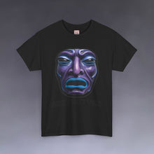 Load image into Gallery viewer, Berry Marion Mask: Graphic Print Heavy Cotton Tee Shirt
