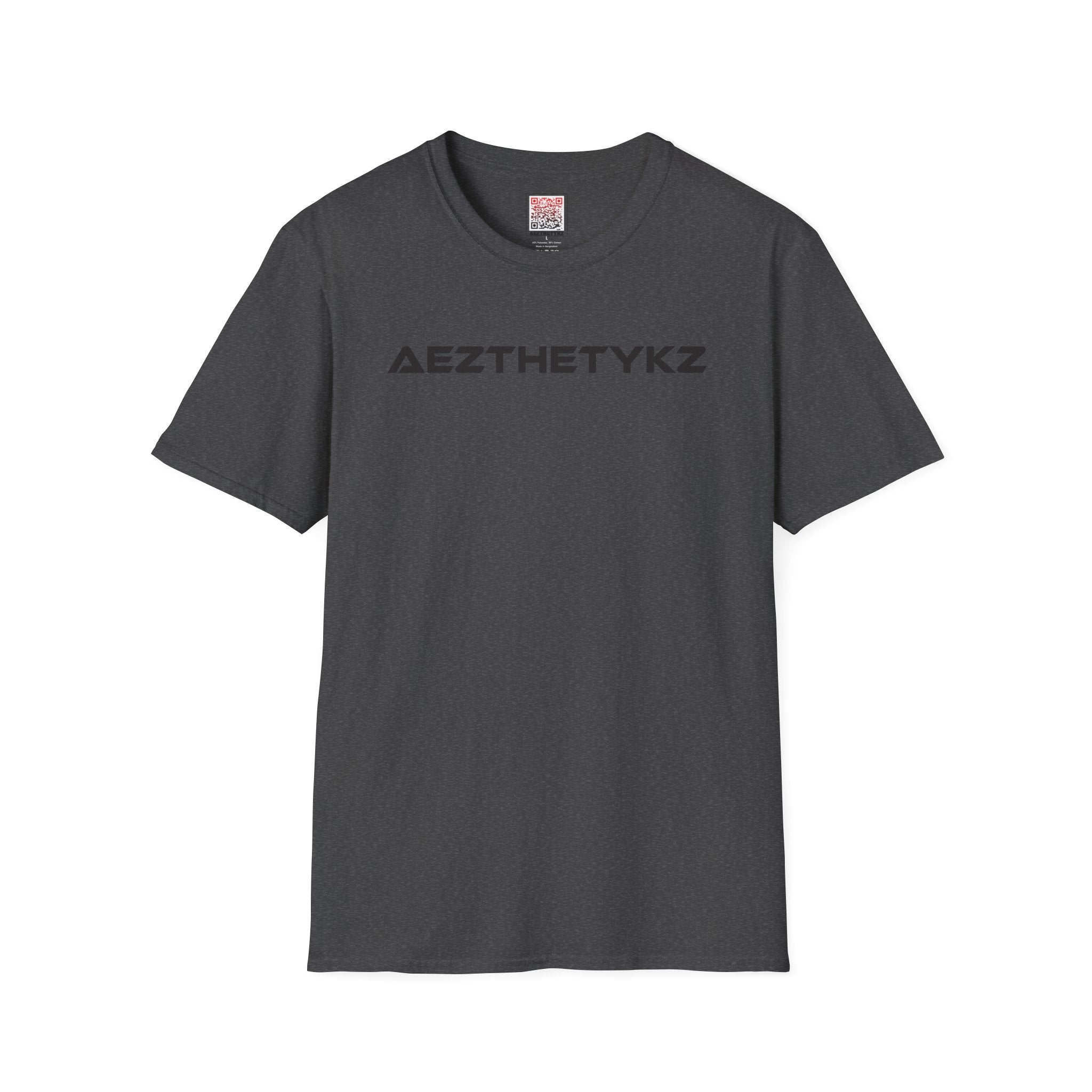 AEZTHETYKZ-Alien Mask: Graphic Print Tee Shirt
