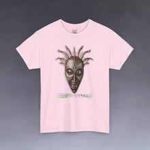 Load image into Gallery viewer, Anansi Mask: Graphic Print Cotton Tee Shirt
