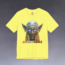 Load image into Gallery viewer, Azure Bust: Graphic Print Jersey Short Sleeve Tee Shirt
