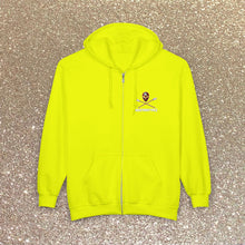 Load image into Gallery viewer, Sentinel Zip Hoodie — AEZTHETYKZ Embroidered Sweatshirt
