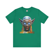 Load image into Gallery viewer, Azure Bust: Graphic Print Jersey Short Sleeve Tee Shirt
