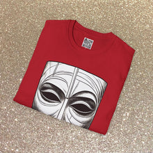 Load image into Gallery viewer, Mascara Mask: Graphic Printed Tee Shirt
