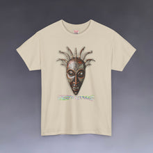 Load image into Gallery viewer, Anansi Mask: Graphic Print Cotton Tee Shirt
