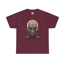 Load image into Gallery viewer, Engraved Mask: Graphic Print Heavy Cotton Tee Shirt

