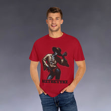 Load image into Gallery viewer, Manos de Jazz: Graphic Printed Garment-Dyed Tee Shirt
