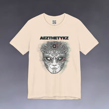 Load image into Gallery viewer, Venetian Mask Graphic Print: Tee Shirt
