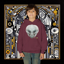 Load image into Gallery viewer, Yute Hoodie: Mask #101 Graphic Print Kids Sweatshirt
