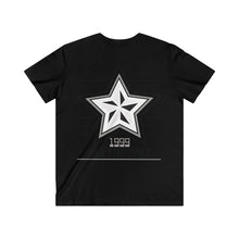 Load image into Gallery viewer, Curb Star 1999: AEZTHETYKZ -Retro Logo Graphic Print Fitted V-Neck
