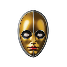 Load image into Gallery viewer, Golden Eye Mask Sticker — Decal
