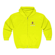 Load image into Gallery viewer, Sentinel Zip Hoodie — AEZTHETYKZ Embroidered Sweatshirt
