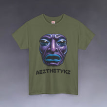 Load image into Gallery viewer, Berry Marion Mask: Graphic Print Heavy Cotton Tee Shirt
