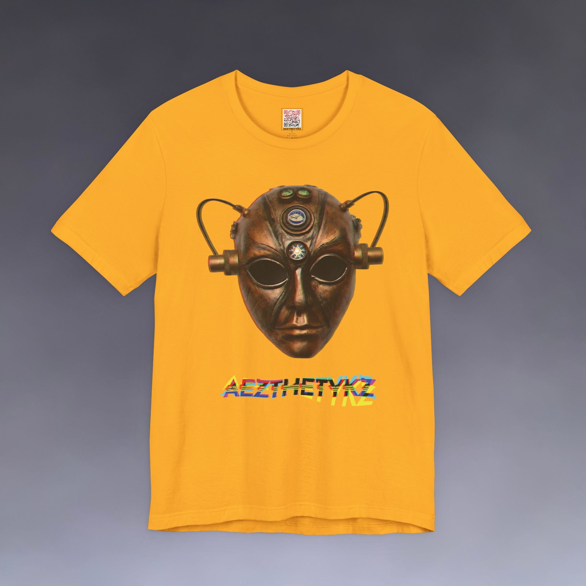 Adam Antman Mask: Graphic Print Tee Shirt