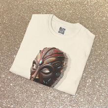Load image into Gallery viewer, Techno Tribal Mask Graphic Print: Tee Shirt
