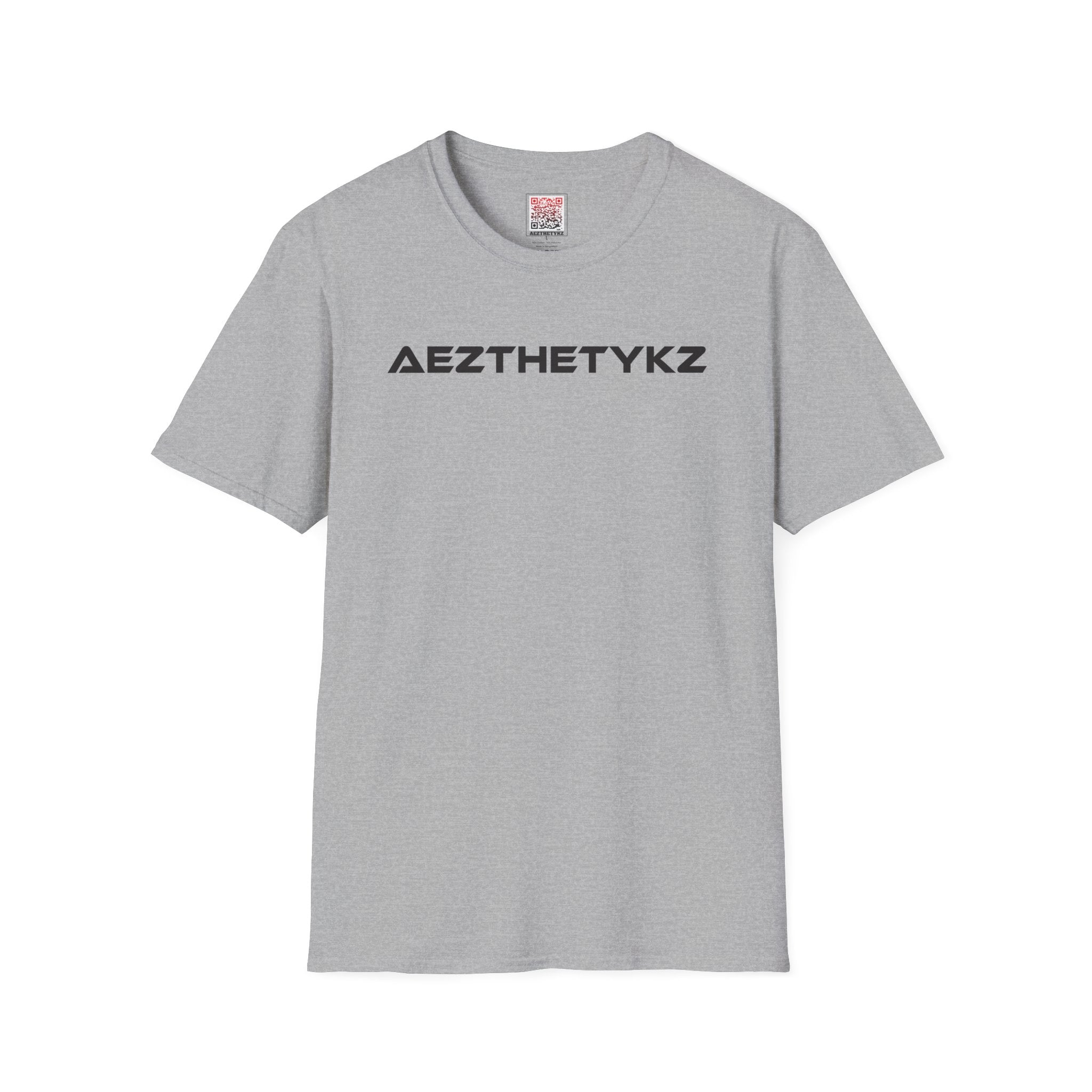 AEZTHETYKZ-Alien Mask: Graphic Print Tee Shirt