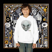 Load image into Gallery viewer, Yute Hoodie: Mask #101 Graphic Print Kids Sweatshirt

