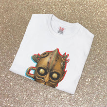 Load image into Gallery viewer, Brass Monkey Mask: Glitch Art Graphic Print Softstyle T-Shirt
