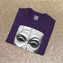 Load image into Gallery viewer, Mascara Mask: Graphic Printed Tee Shirt
