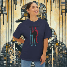 Load image into Gallery viewer, Vangaurd Silhouette Graphic Print: Oversized Tee Shirt
