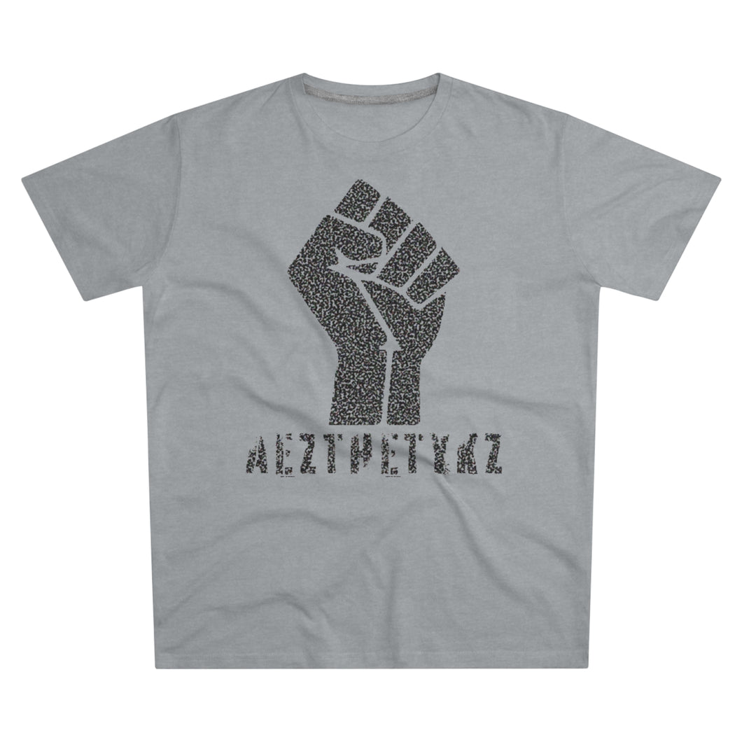 Avant Garde Tee: AEZTHETYKZ -Fist Graphic Print Tee Shirt