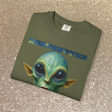 Load image into Gallery viewer, Surrealist Graphic Art Print: Garment-Dyed Tee Shirt
