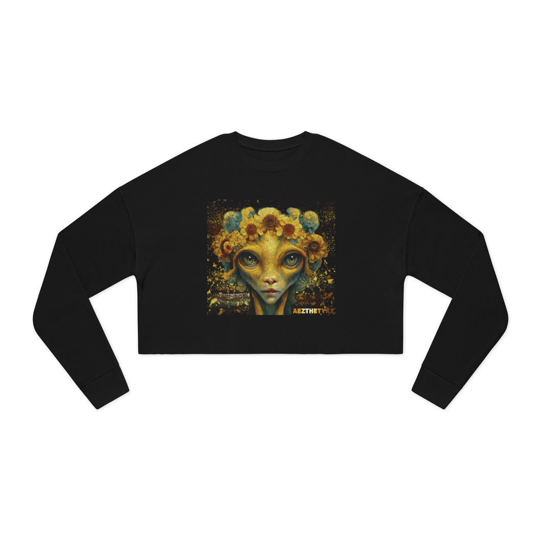 Margarita Graphic Print: Midriff Sweatshirt