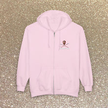 Load image into Gallery viewer, Sentinel Zip Hoodie — AEZTHETYKZ Embroidered Sweatshirt
