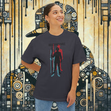 Load image into Gallery viewer, Vangaurd Silhouette Graphic Print: Oversized Tee Shirt
