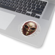 Load image into Gallery viewer, Copper Toni Sticker — Alien Mask Decal
